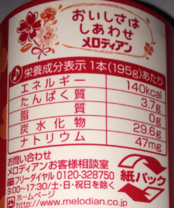 甘酒 栄養成分