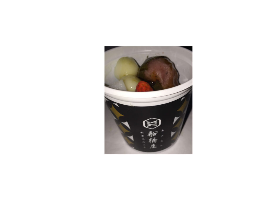 お花見あんみつ